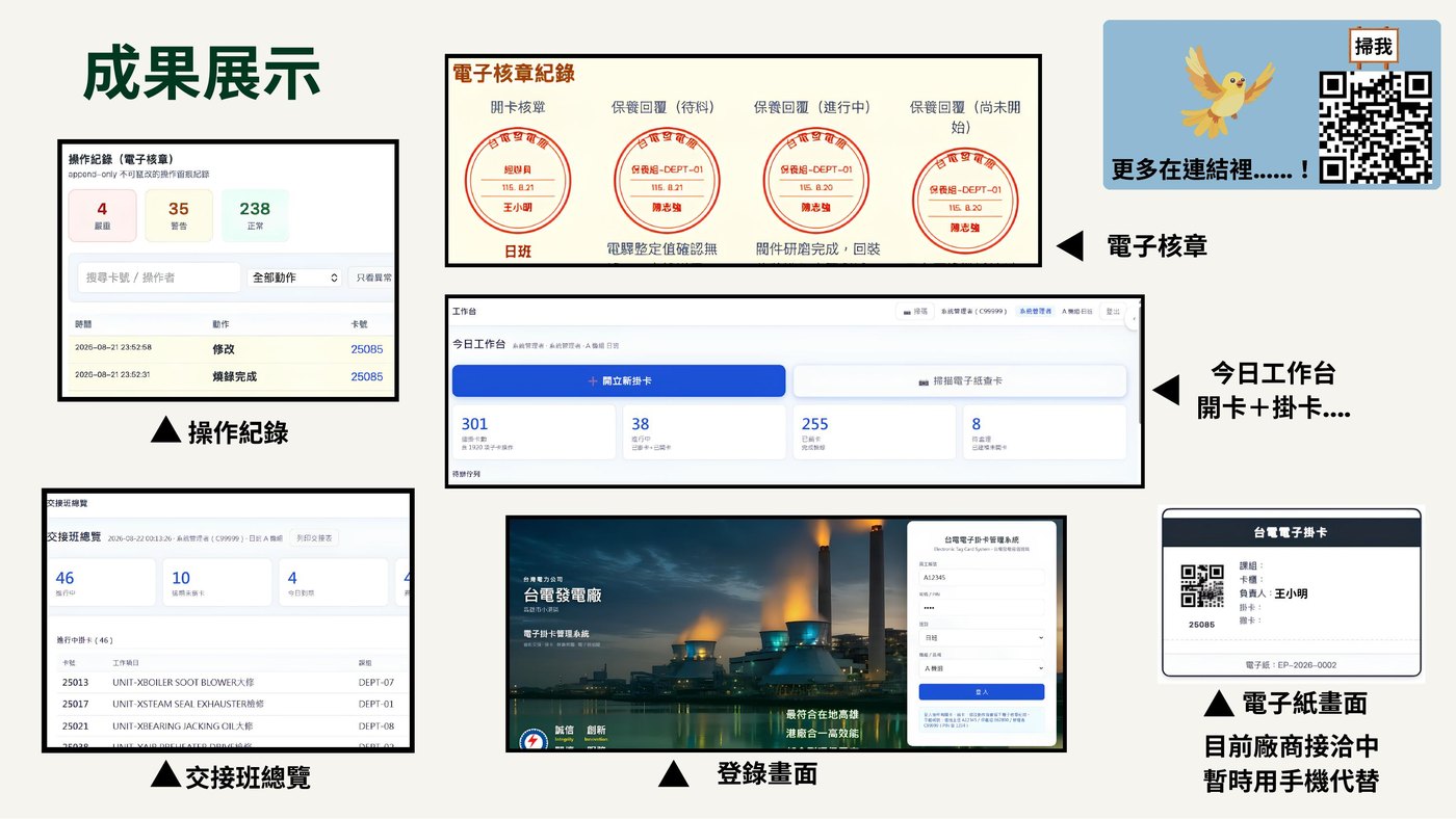 決賽簡報：成果展示